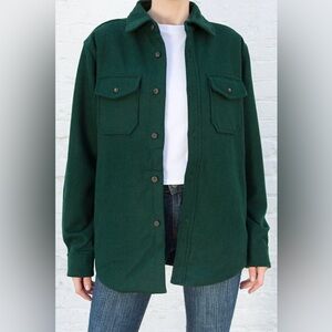 Rare Brandy Melville Green Carson Jacket